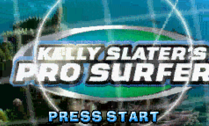 Kelly Slater's Pro Surfer Title Screen